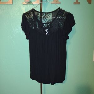 No Boundaries Flutter sleeve top